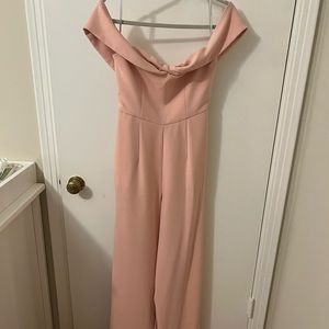 Lovers + Friends pink jumpsuit